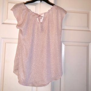 LC Lauren Conrad Tops - Lauren Conrad pleated pink blouse LC Lauren Conrad Tops - Lauren Conrad pleated pink blouse